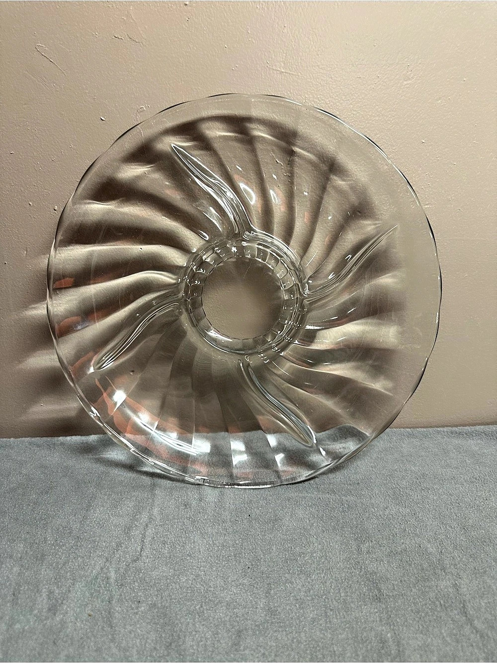 Clear Glass Serving Dish